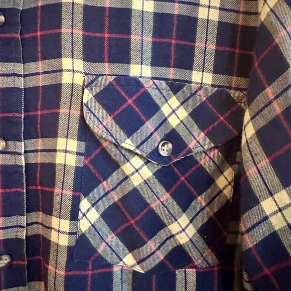 ESPRIT, by CAMPUS, MENS LONG SLEEVE, LIGHTWEIGHT FLANNEL, SHIRT. SIZE L - Picture 4 of 4